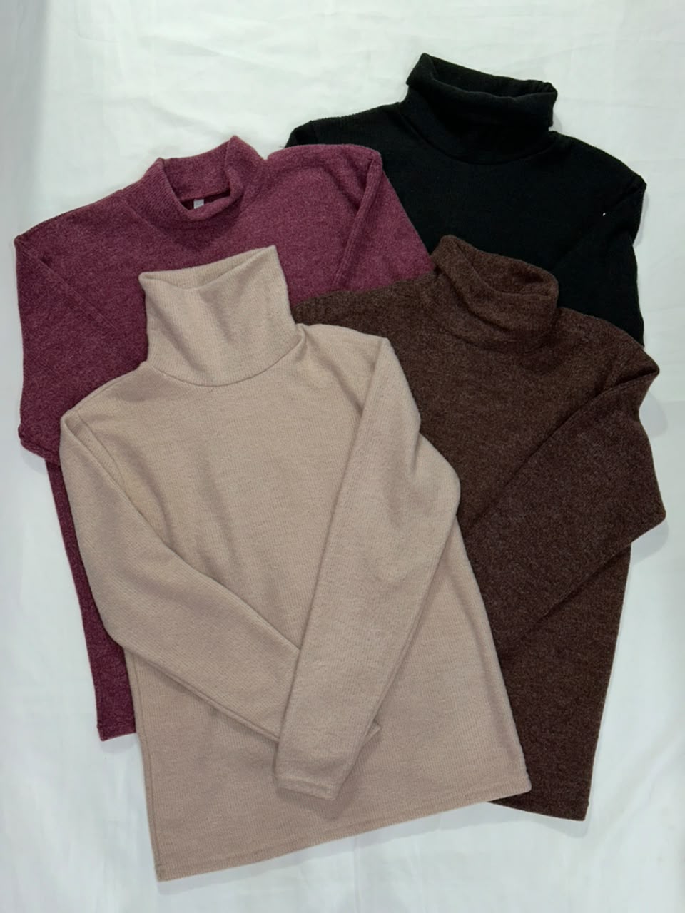 Media polera lanilla