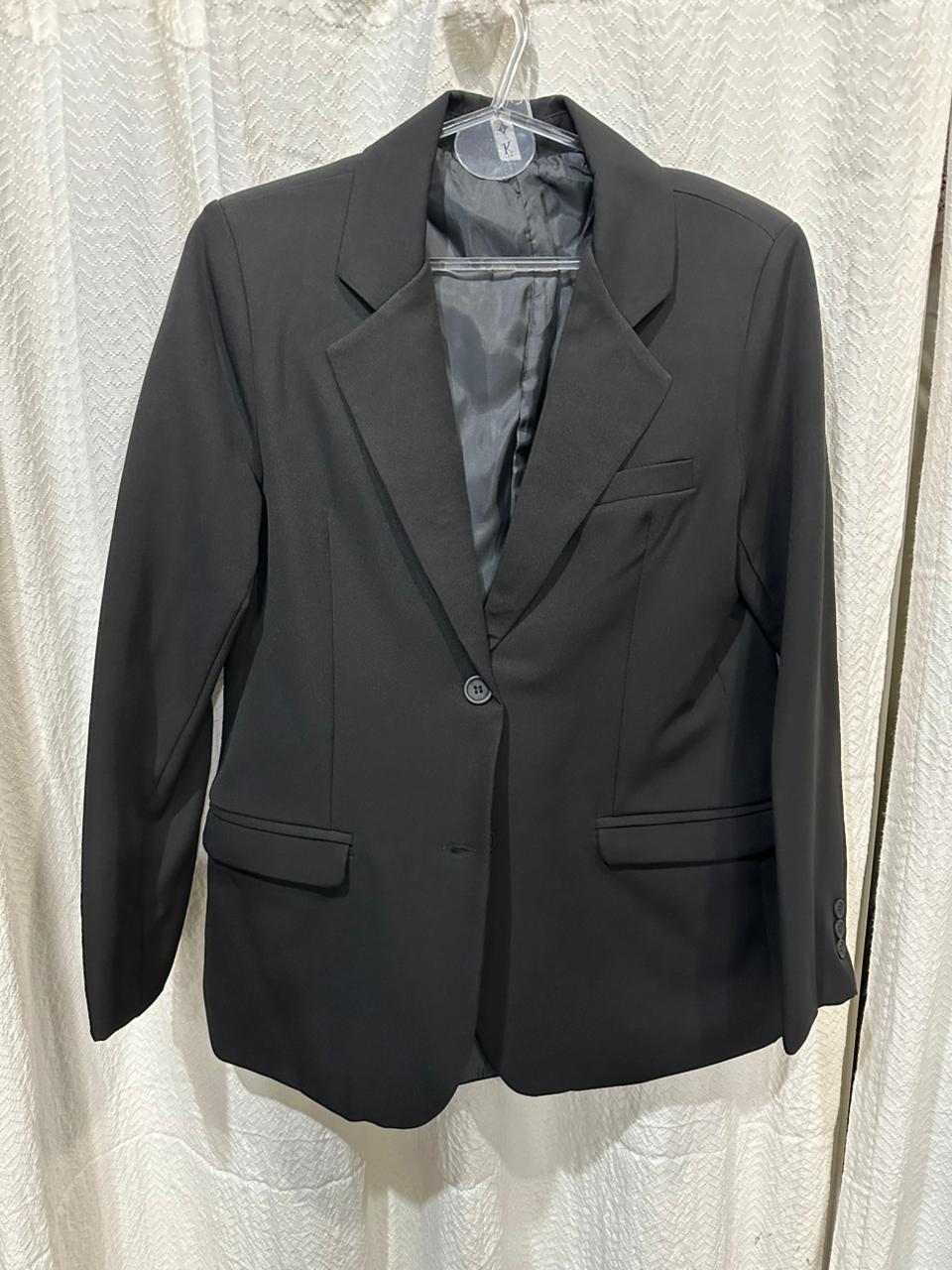 Blazer clásico negro