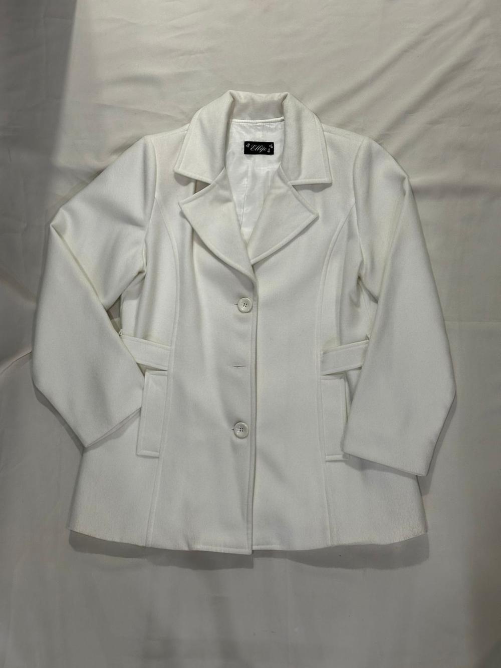 Saco paño blanco