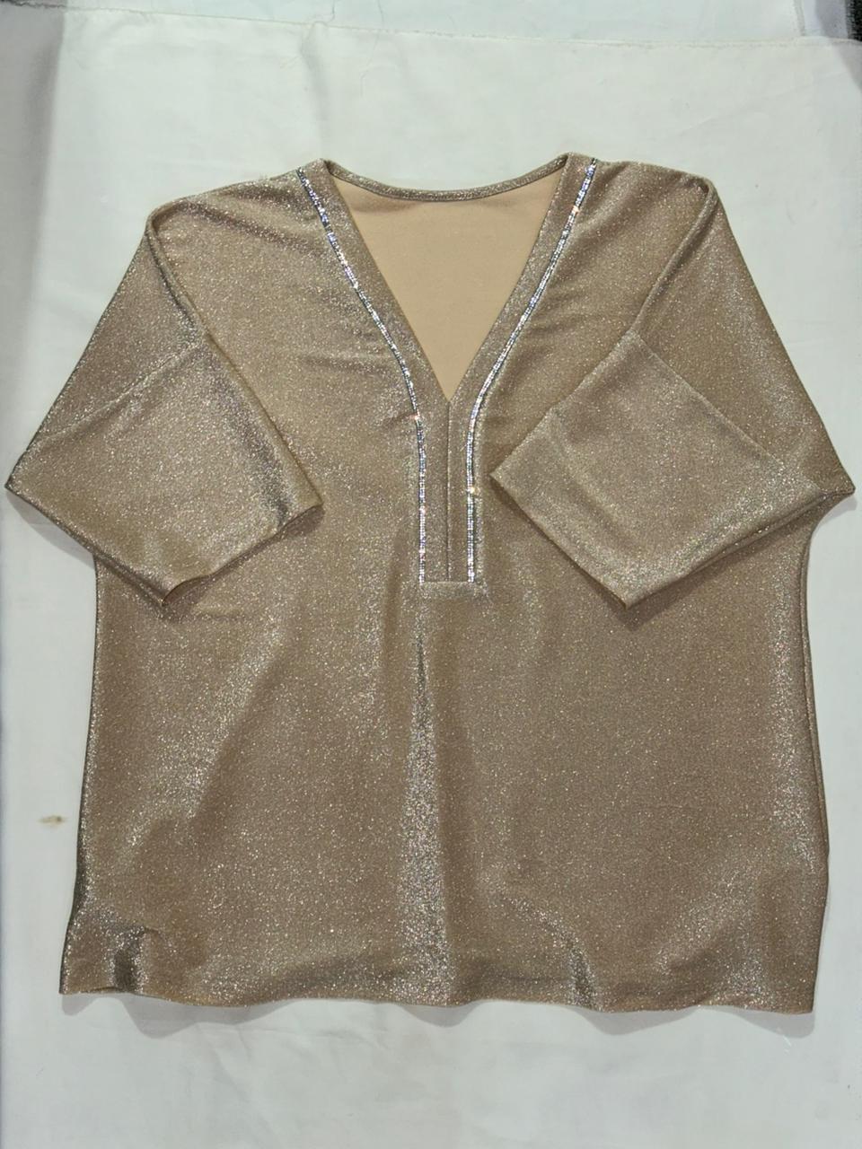 Blusa lurex fiesta
