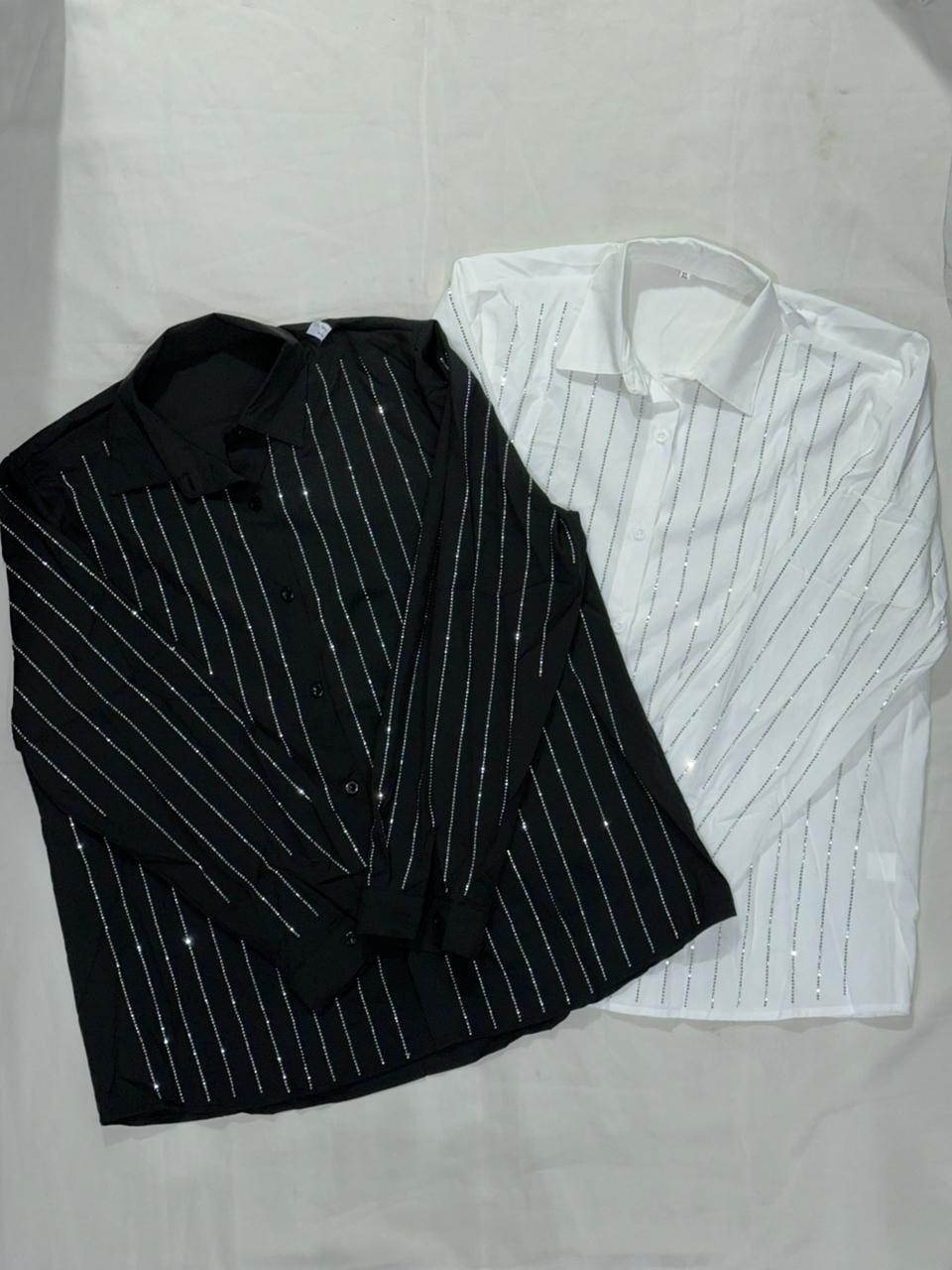 Camisa con strass