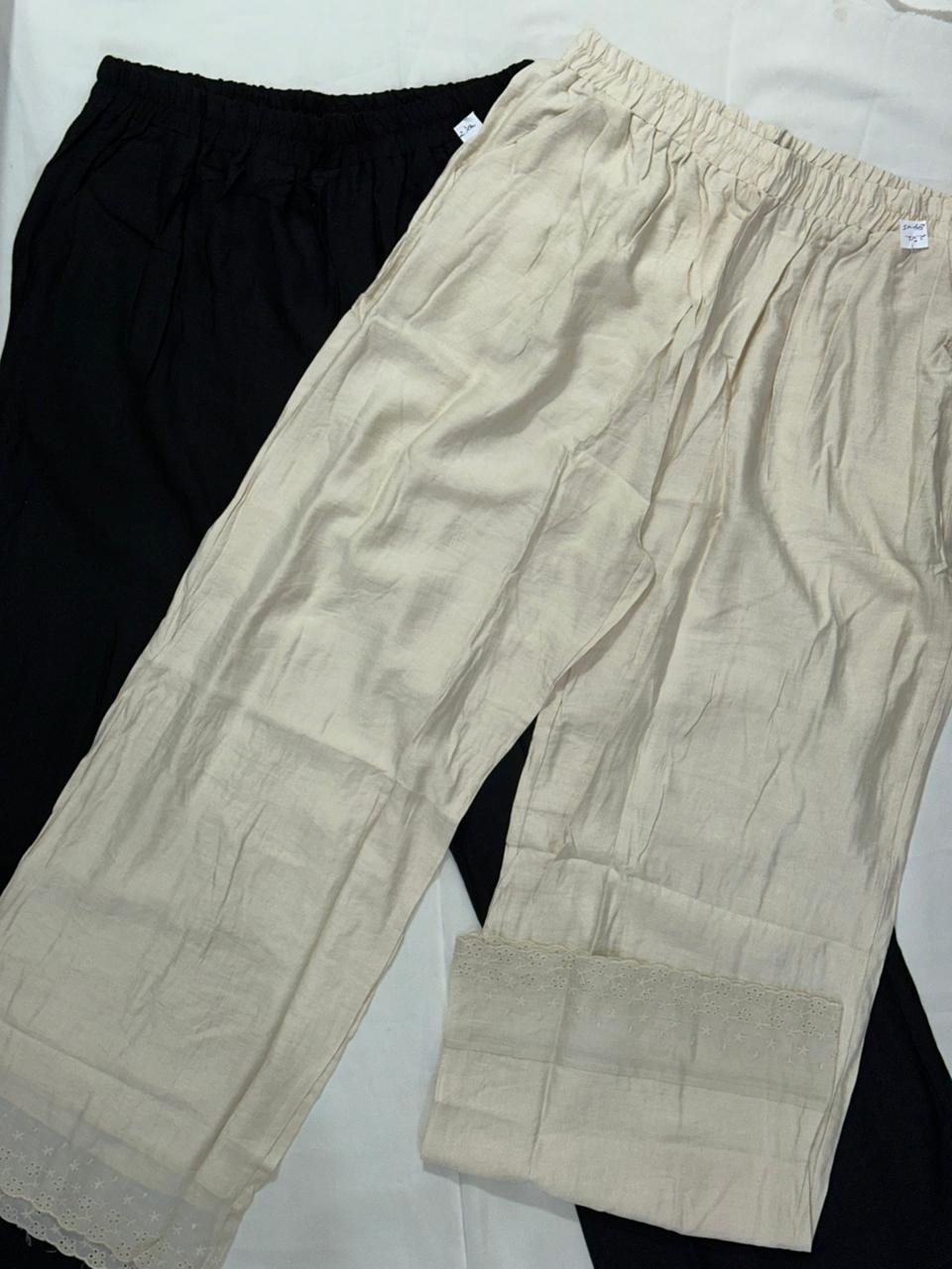 Pantalones palazo